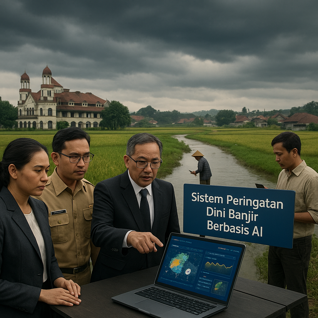 Sistem Peringatan Dini Banjir Berbasis AI di Semarang: Lindungi Warga dan Pertanian