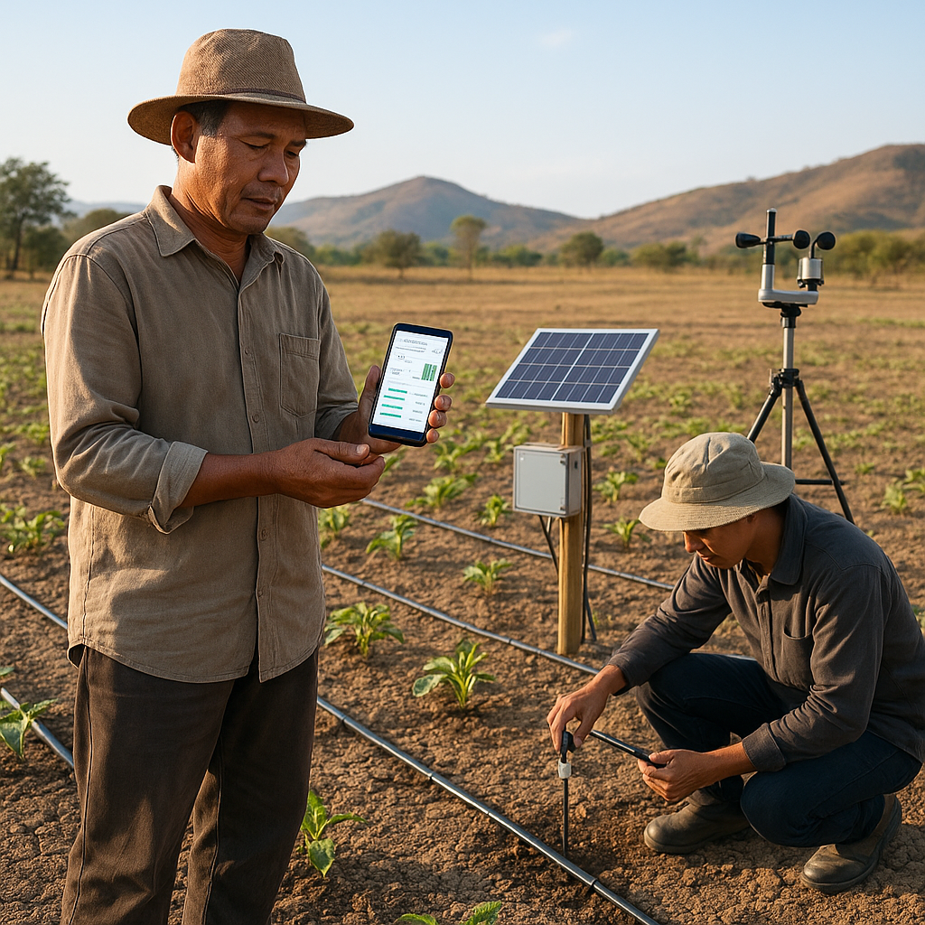 Smart Farming Berbasis IoT di Lahan Kering NTB: Irigasi Tetes dan Cuaca Digital