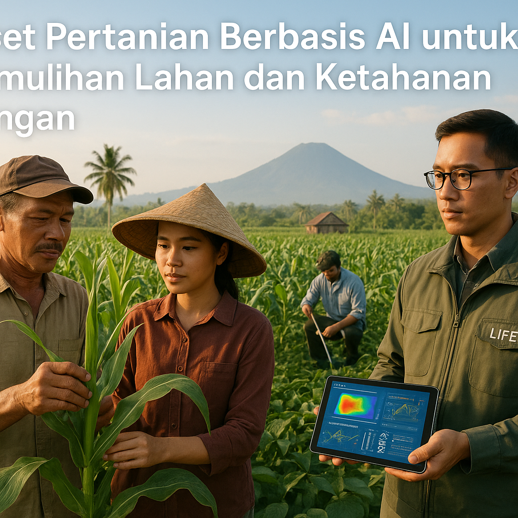 Riset Pertanian Berbasis AI untuk Pemulihan Lahan dan Ketahanan Pangan