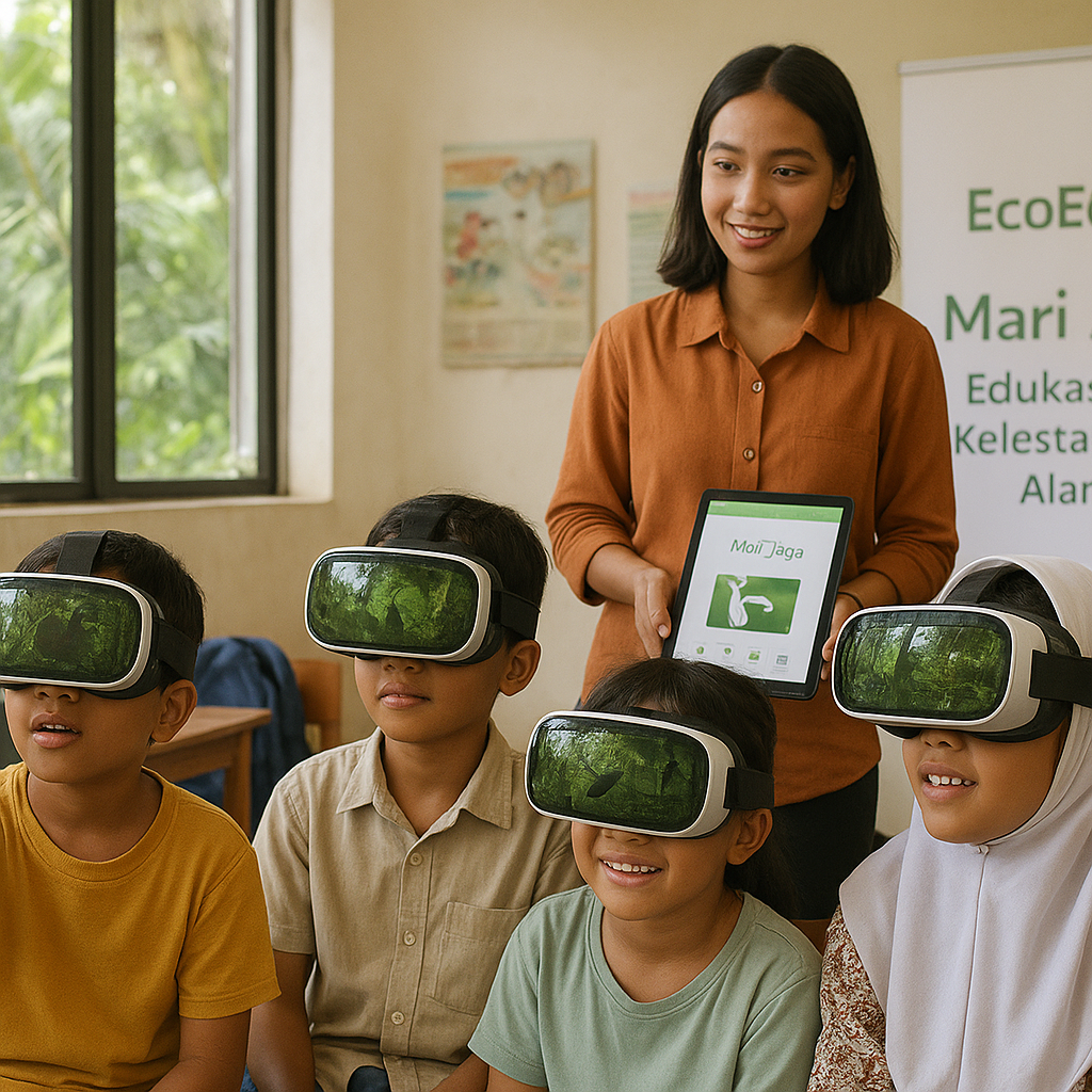 Mari Jaga: Game Edukasi VR yang Menanamkan Nilai Kelestarian Alam di Anak-anak