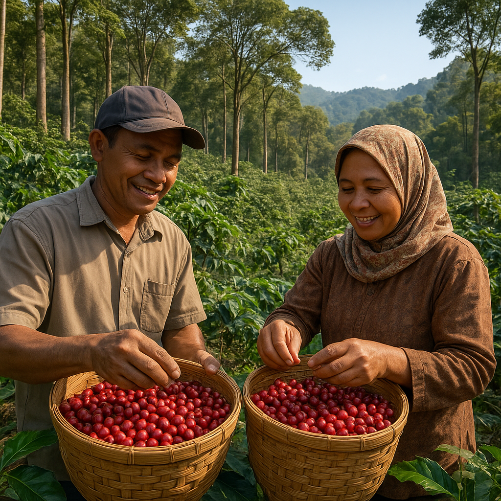 Agroforestri Kopi Lindungi Hutan dan Tingkatkan Pendapatan Petani di Jawa Barat