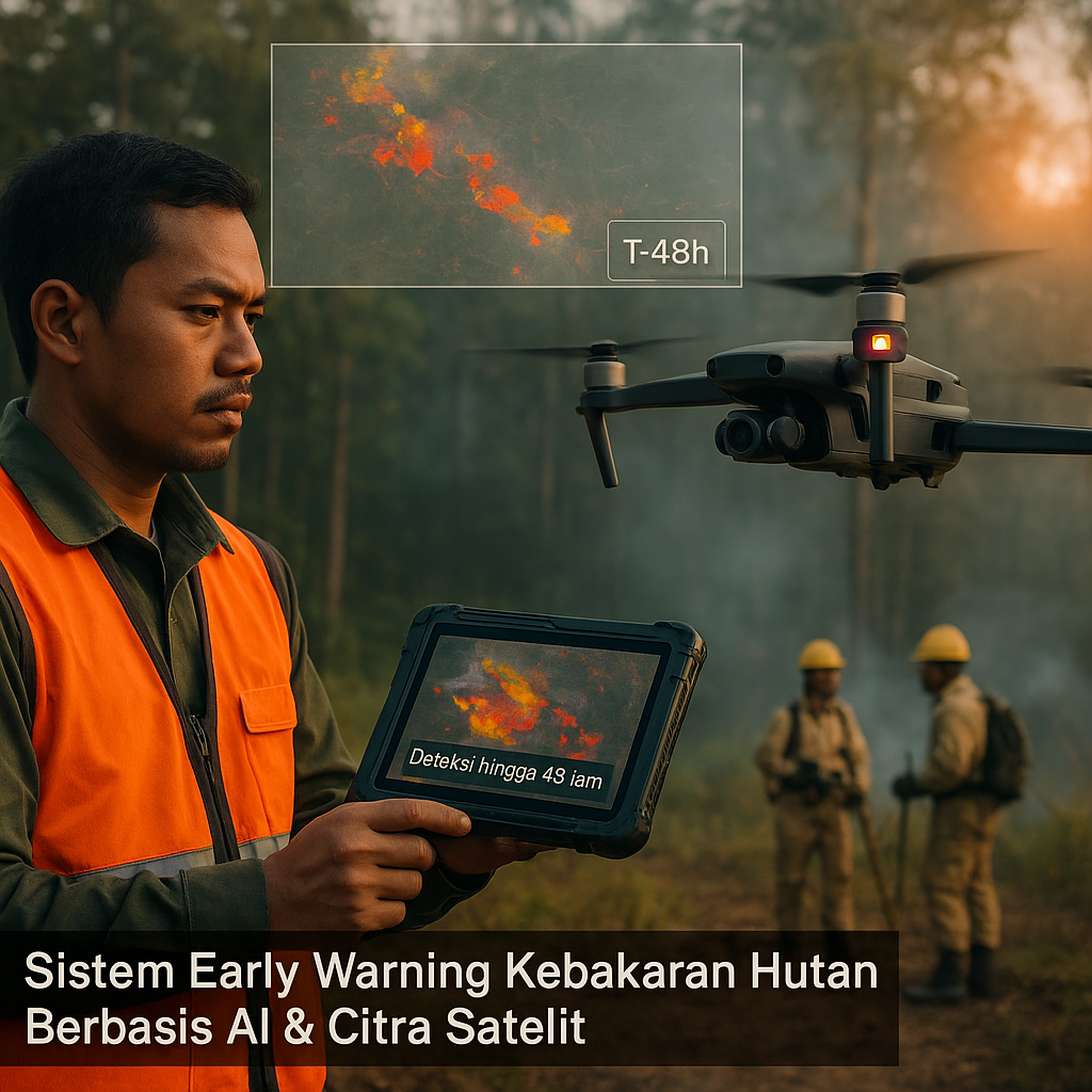 Sistem Early Warning Kebakaran Hutan Berbasis AI dan Satellite Imaging