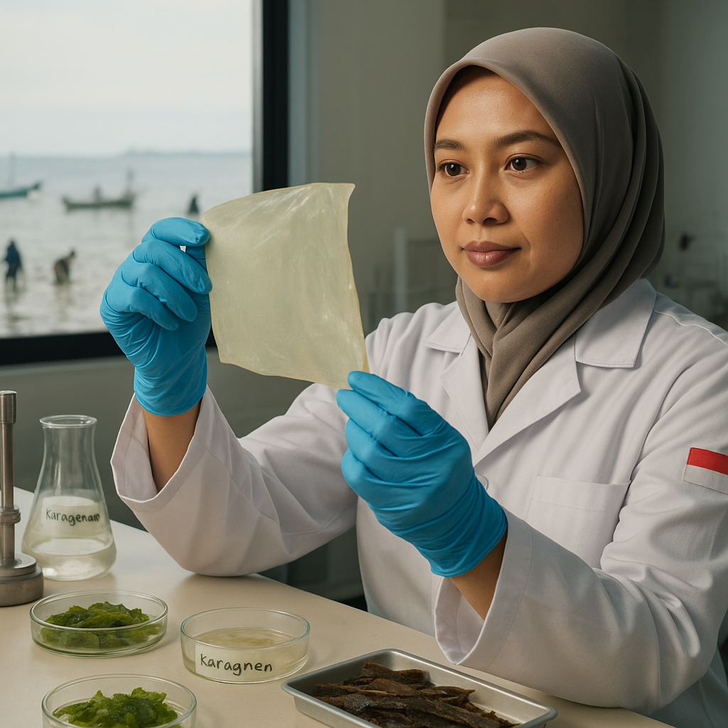 Pengembangan Bioplastik dari Rumput Laut untuk Kurangi Sampah Plastik