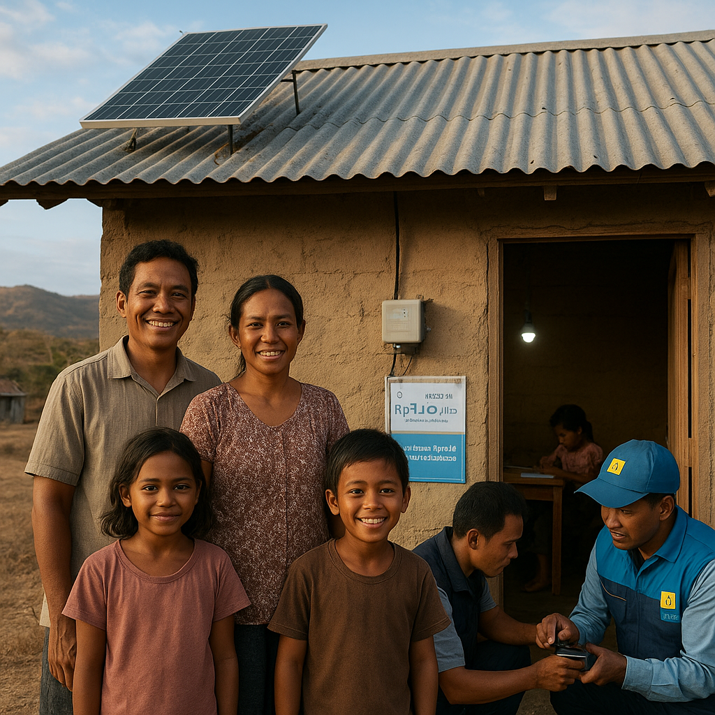 Solar Home System 50 Watt Solusi Listrik Hijau untuk Keluarga Pedesaan di NTT