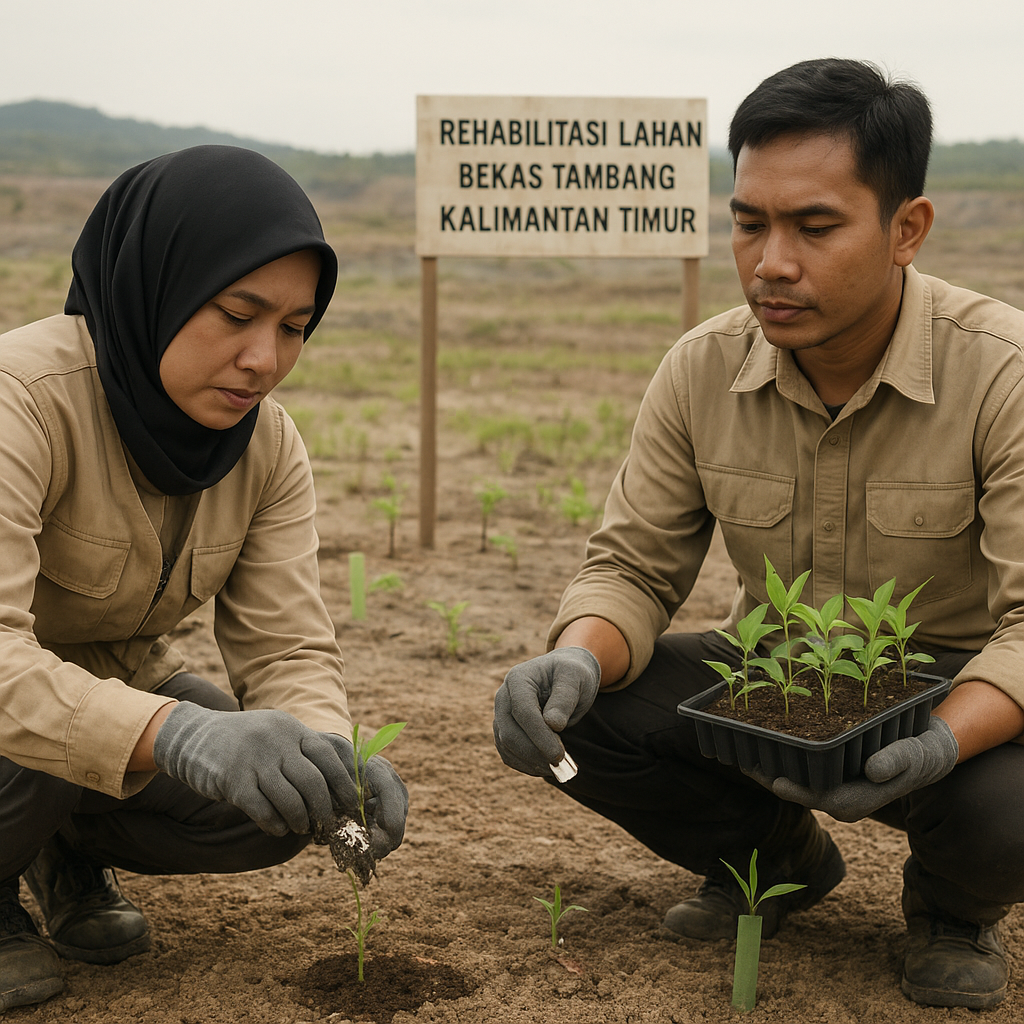 Mikoriza dan Bakteri Lokal untuk Rehabilitasi Lahan Bekas Tambang