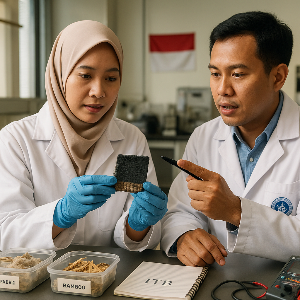 Pengembangan Baterai Penyimpan Energi dari Material Layangan Bekas oleh Institut Teknologi Bandung
