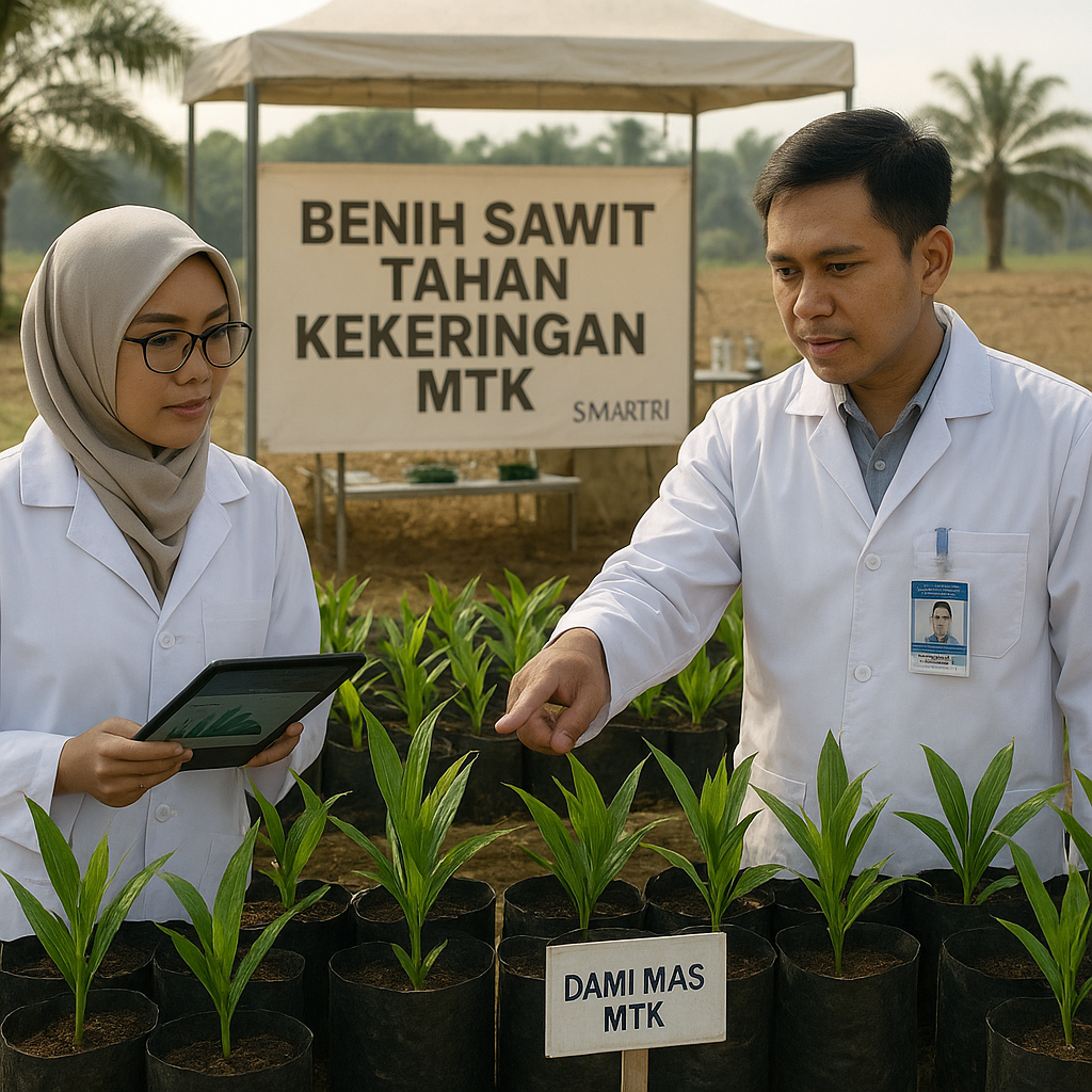 Benih Sawit Tahan Kekeringan MTK, Inovasi Tangguh Hadapi Perubahan Iklim