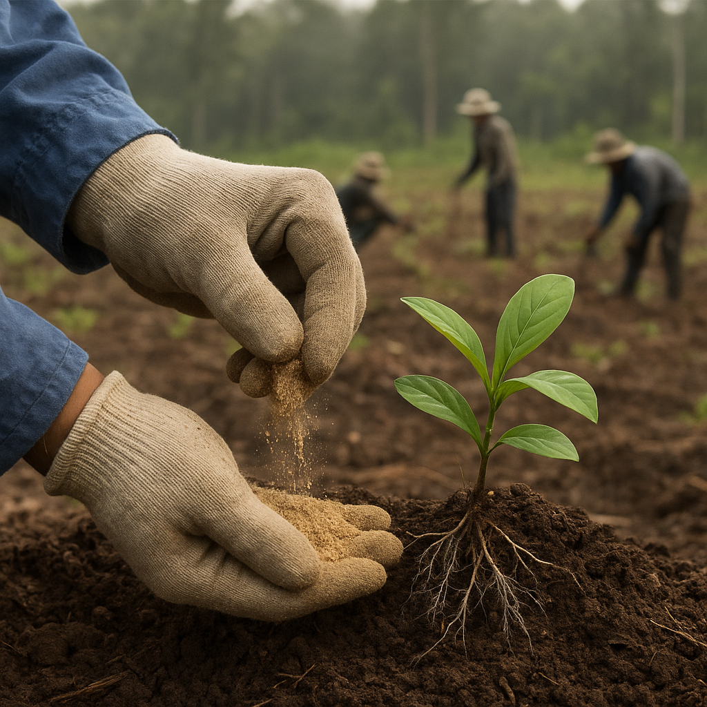 Mycorrhiza Boost: Inokulan Fungi untuk Regenerasi Tanah Degradasi di Kalimantan