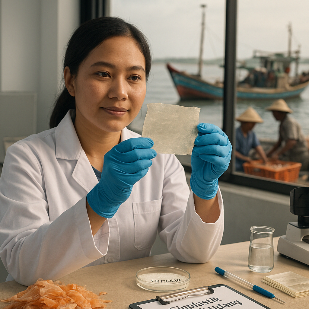 Bioplastik dari Kulit Udang: Solusi Ramah Lingkungan Pengganti Plastik Konvensional