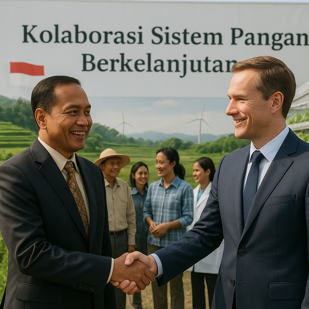 Indonesia dan Yayasan Rockefeller Berkolaborasi untuk Membangun Sistem Pangan Berkelanjutan