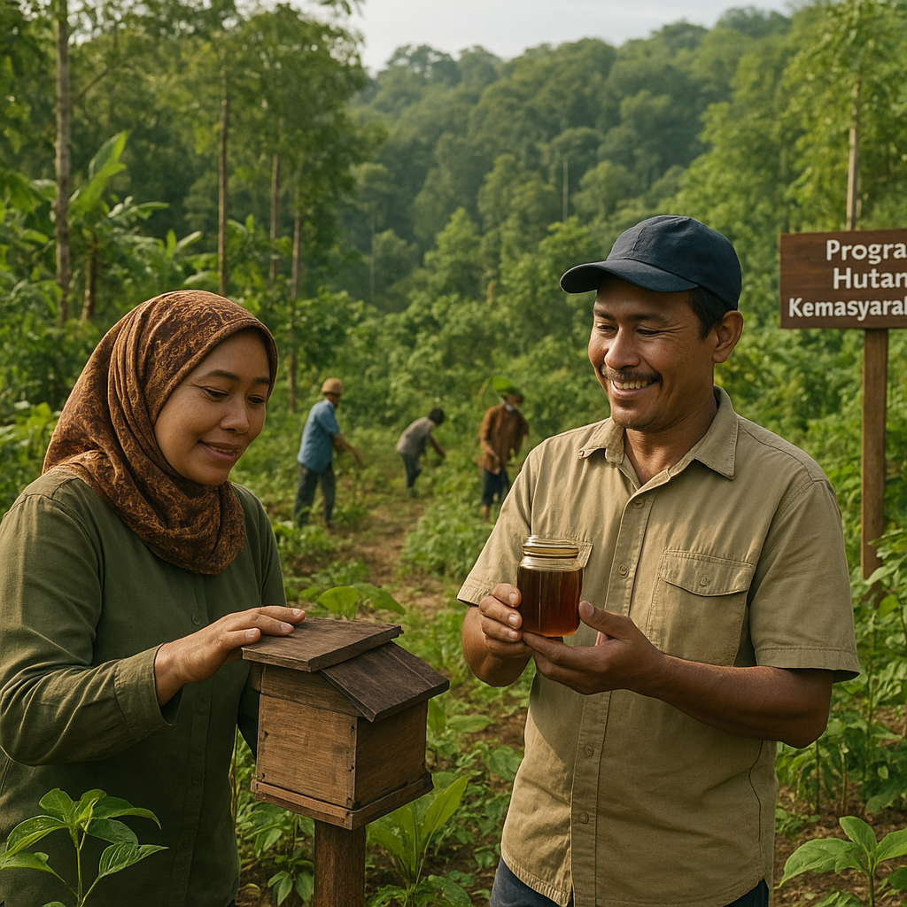 Program Hutan Kemasyarakatan di Jambi Selamatkan Hutan dan Tingkatkan Pendapatan Warga