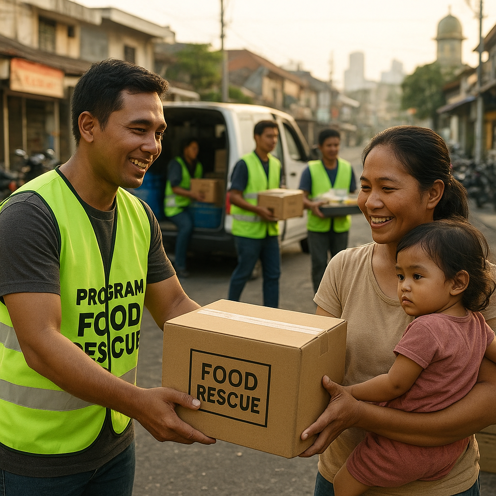 Program "Food Rescue" di Kota Besar Mengurangi Food Waste dan Mengatasi Kelaparan