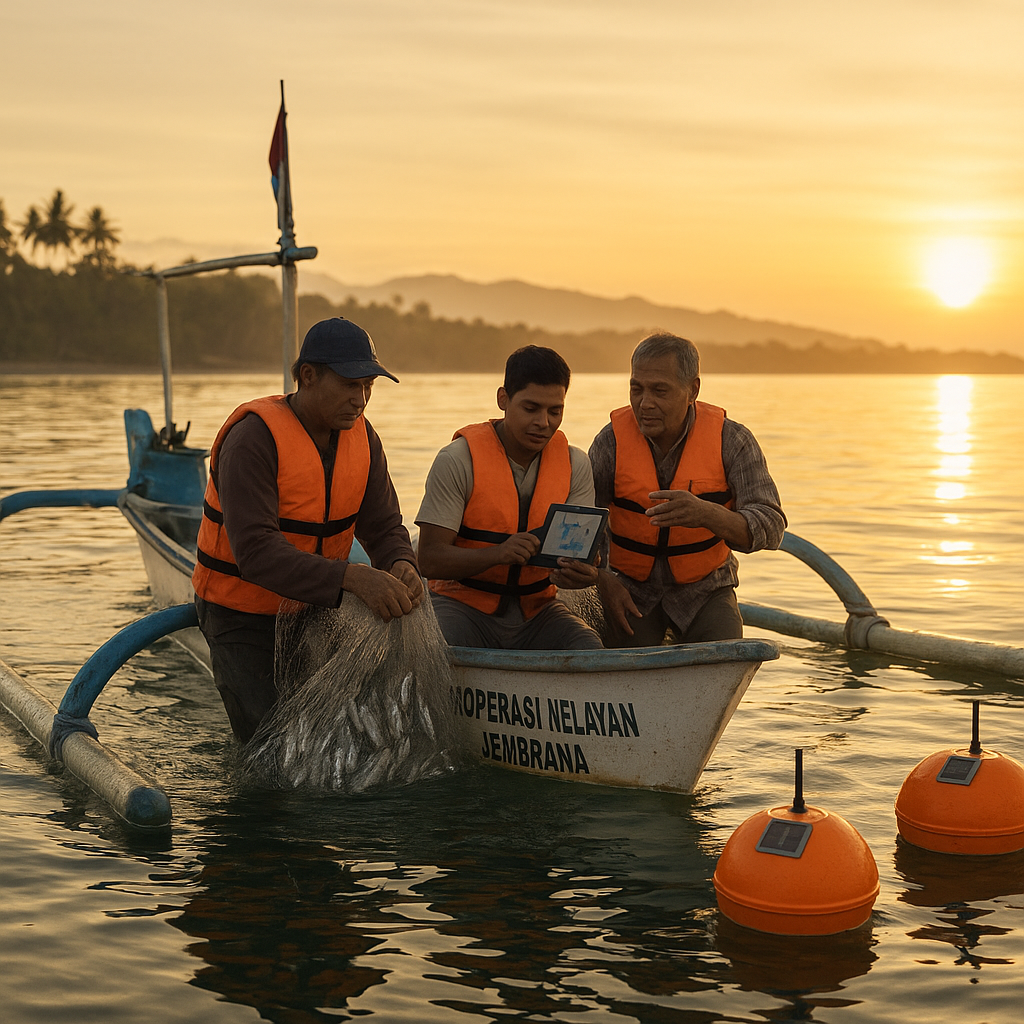 Koperasi Nelayan di Jembrana Manfaatkan Teknologi IoT untuk Tangkap Ikan Ramah Lingkungan