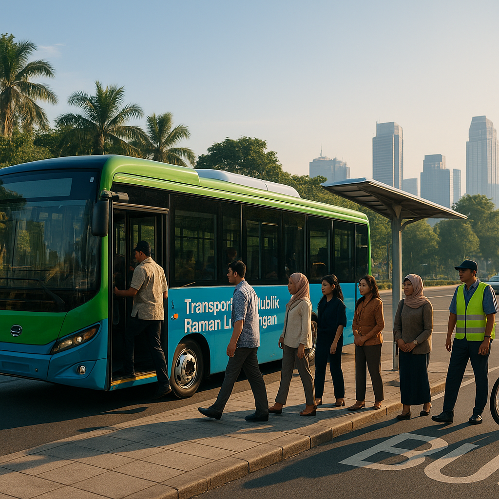 Kendaraan Listrik untuk Transportasi Publik Perkotaan yang Ramah Lingkungan