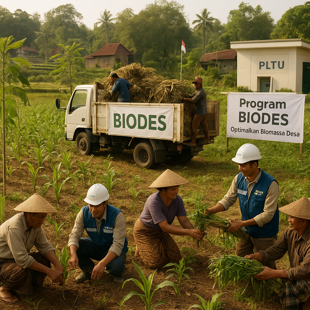 Program BIODES: Optimalkan Biomassa Desa untuk Pasok Energi Berkelanjutan PLTU