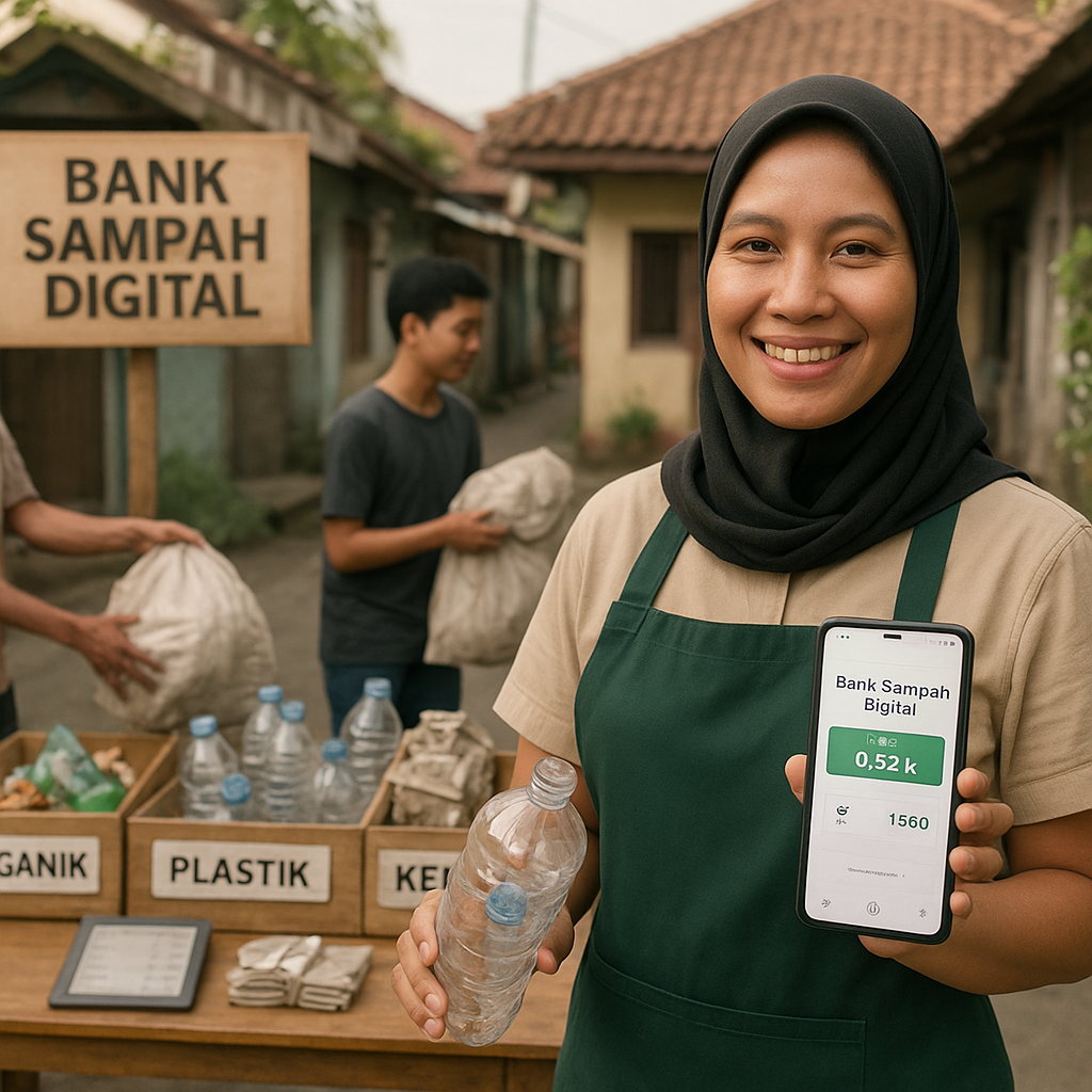 Bank Sampah Digital: Tingkatkan Nilai Ekonomi dan Tata Kelola Limbah Rumah Tangga
