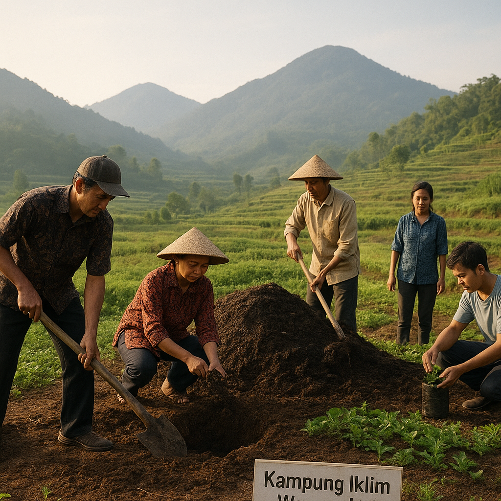 Kampung Iklim Wonosobo: Model Adaptasi Perubahan Iklim berbasis Komunitas