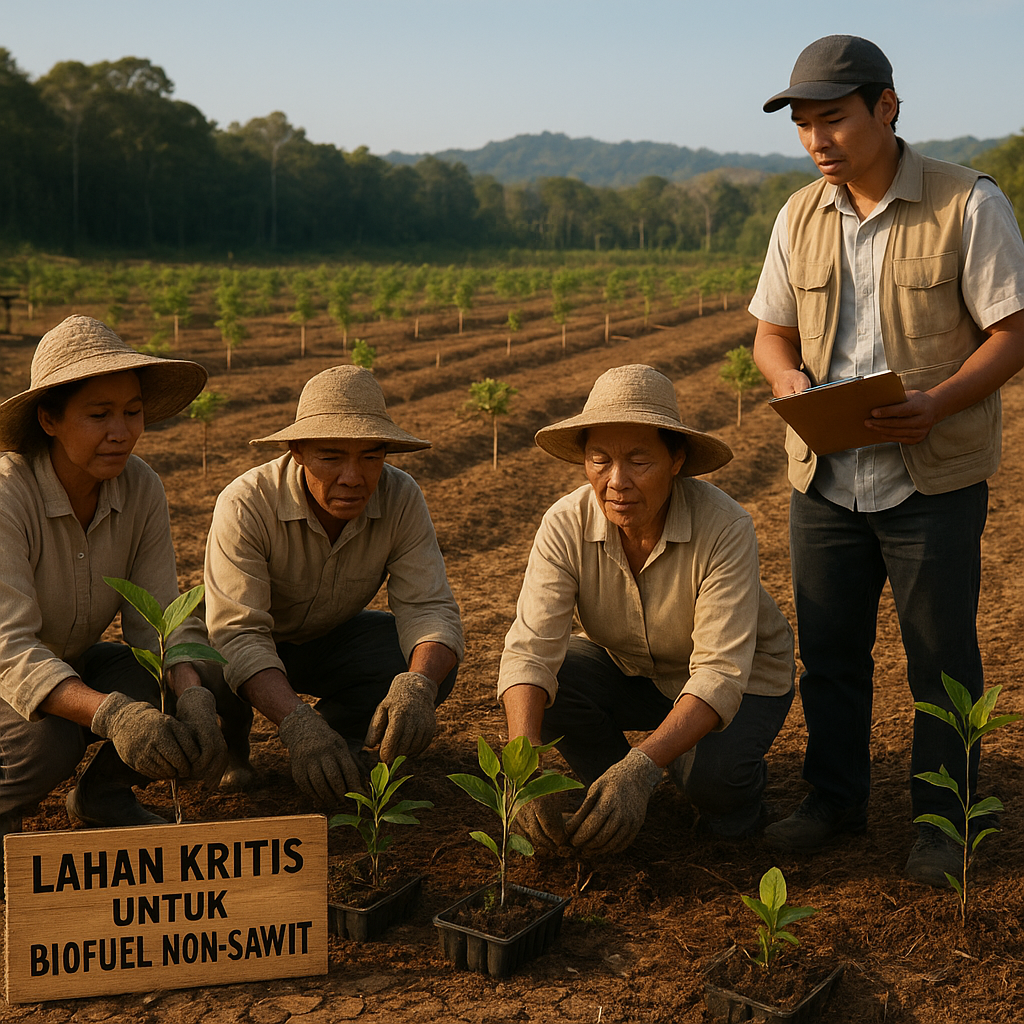 3,5 Juta Hektare Lahan Kritis Diapitasi untuk Biofuel Non-Sawit, Selamatkan Hutan