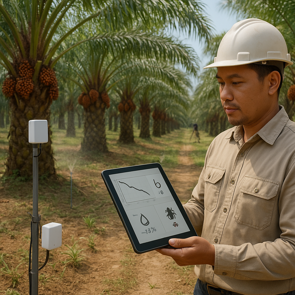 Aplikasi IoT untuk Monitoring Hama dan Optimasi Irigasi pada Pertanian Sawit