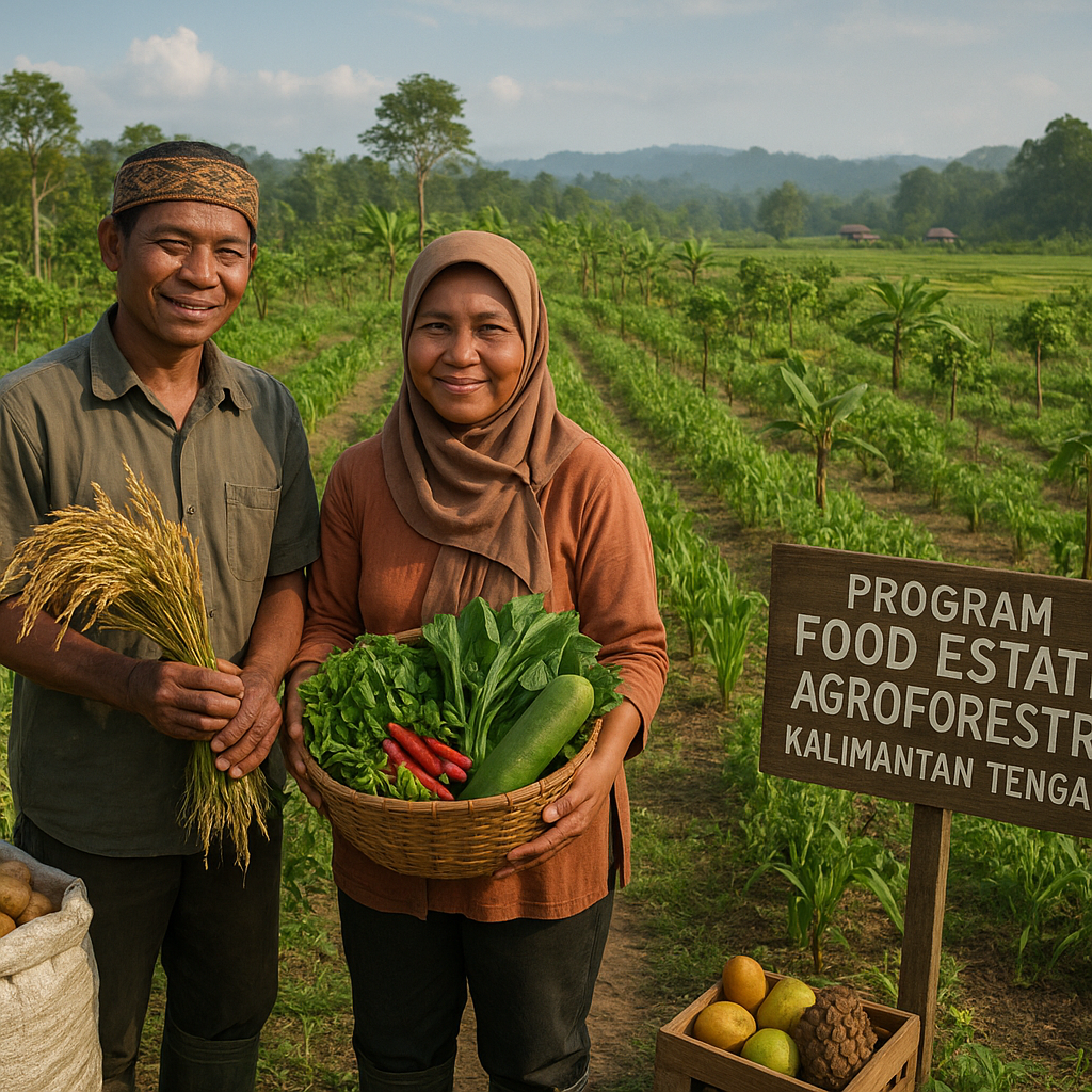 Program Food Estate Berbasis Agroforestri di Kalimantan Tengah