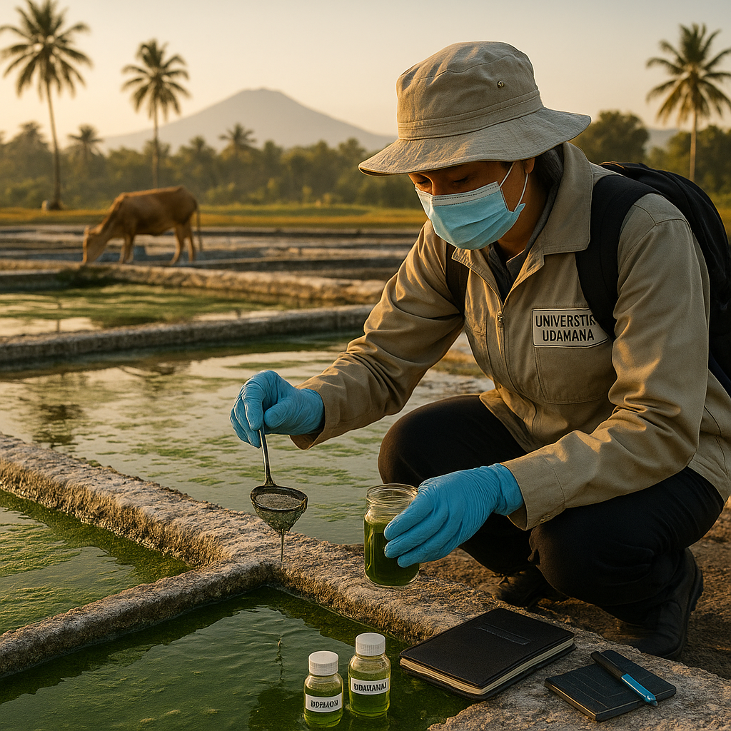 Mikroalga Lokal Dikembangkan Sebagai Bahan Bakar Bioavtur dan Pakan Ternak di Bali