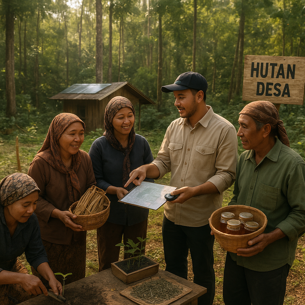 Program 'Hutan Desa' di Kalimantan: Mengintegrasikan Konservasi dengan Ekonomi Masyarakat