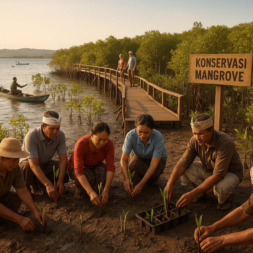 Konservasi Mangrove dengan Ekowisata Berbasis Masyarakat di Bali Utara