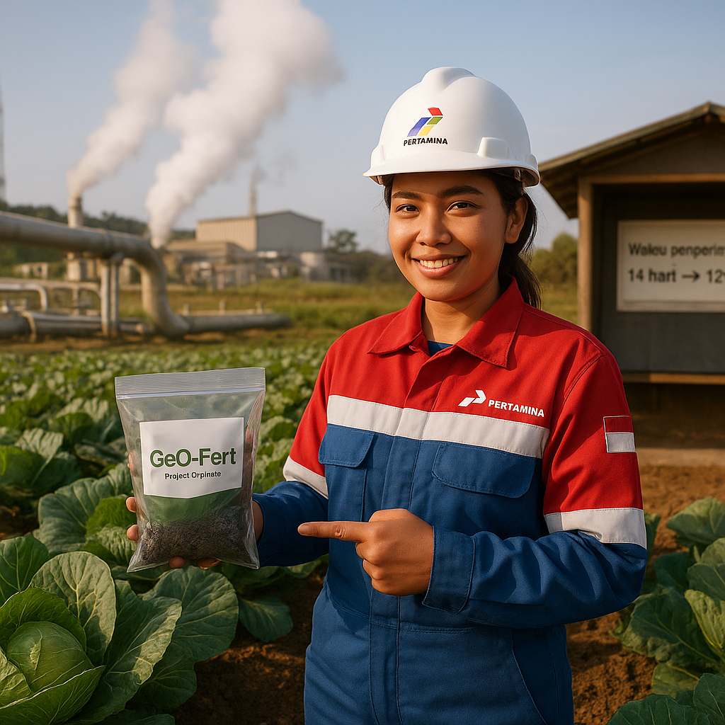 Pertamina Geothermal Energy Inovasi Pupuk Organik dari Panas Bumi untuk Tingkatkan Produksi Kubis