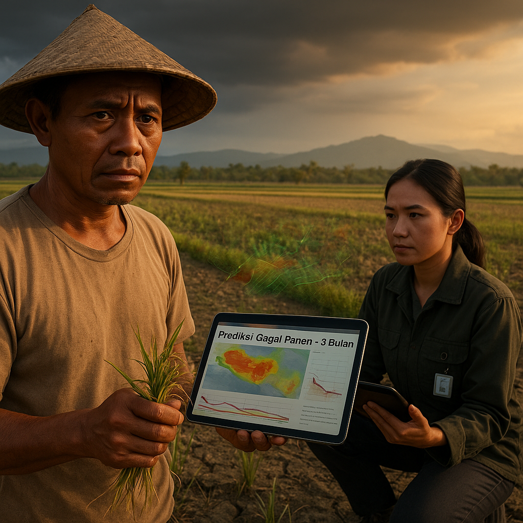 Kombinasi Big Data dan AI untuk Prediksi Gagal Panen Akibat Perubahan Iklim di Jawa Timur
