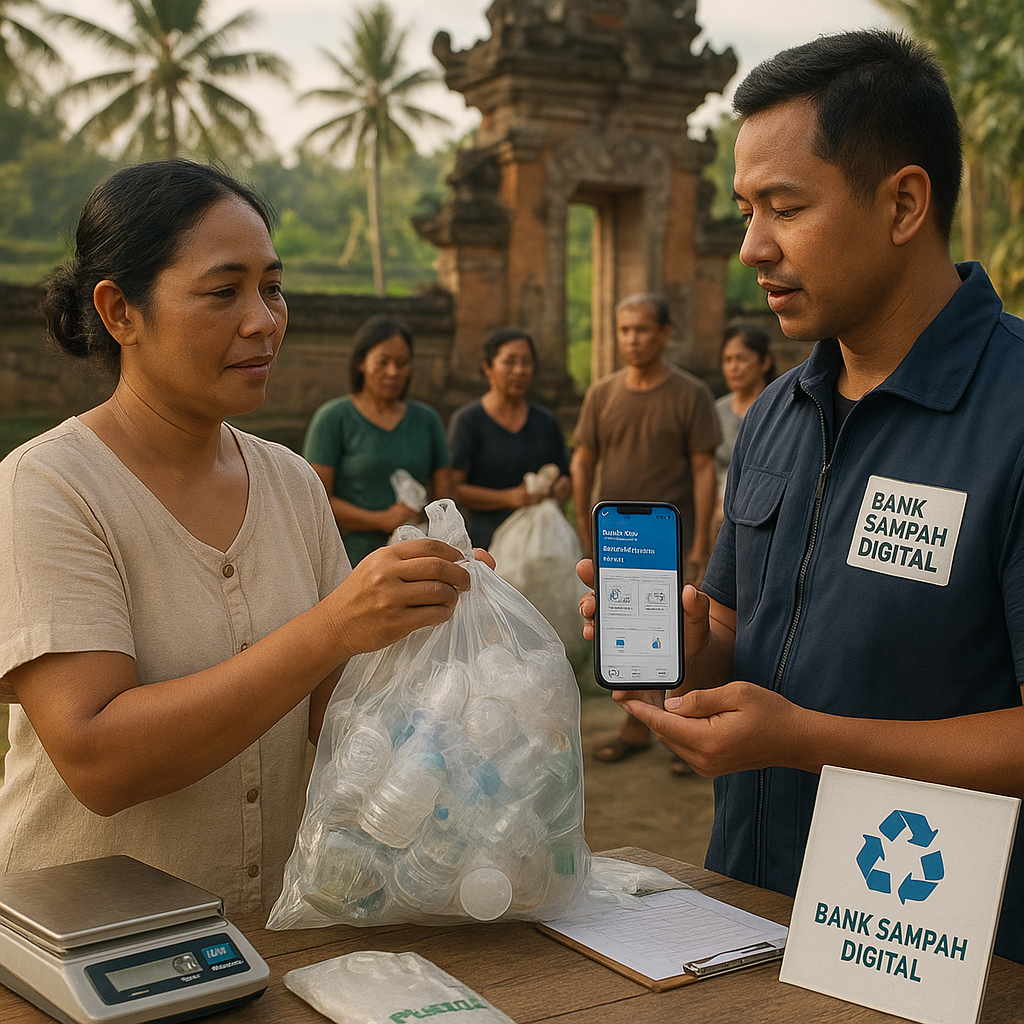 Bank Sampah Digital: Ekonomi Sirkular untuk Sampah Plastik di Bali
