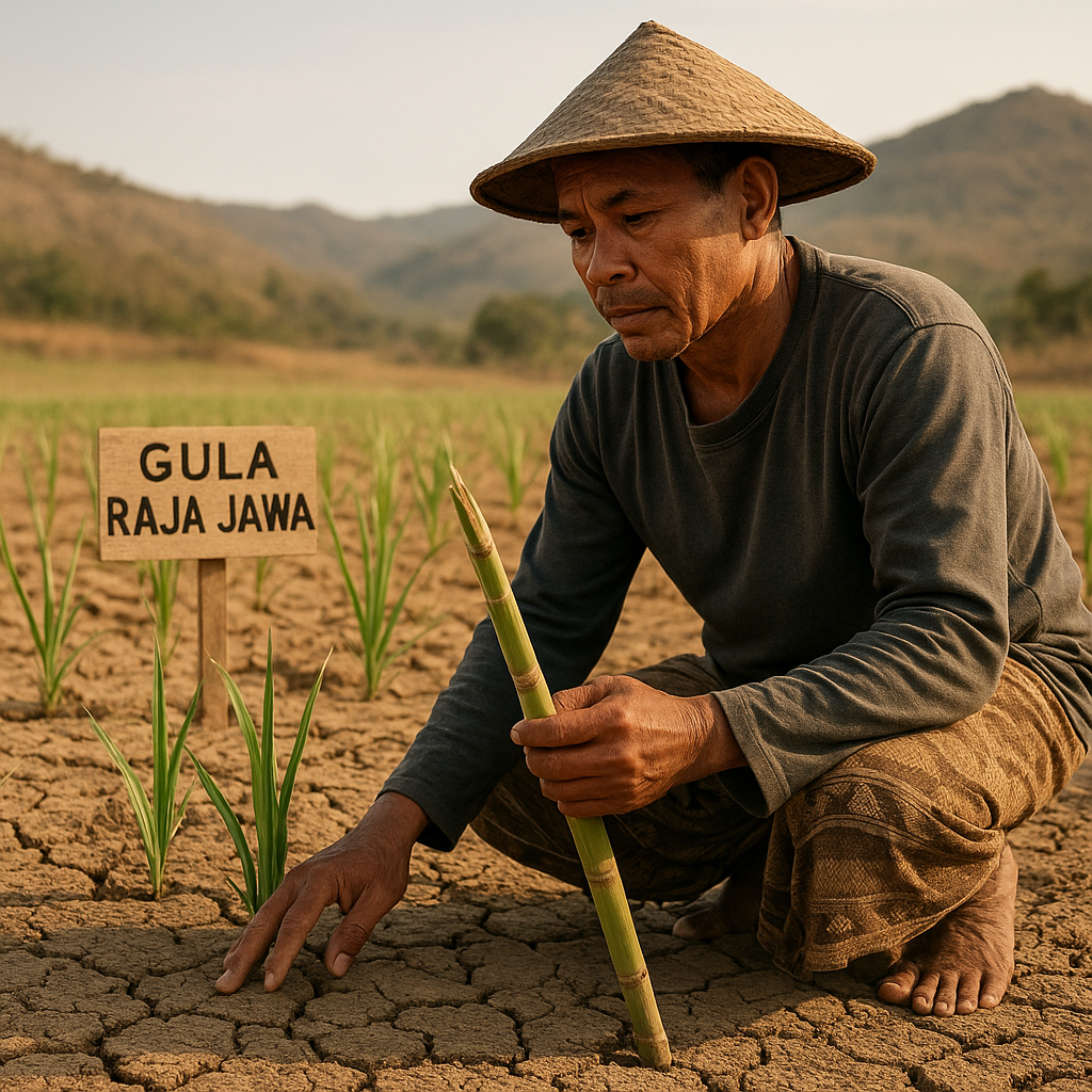 Gula Raja Jawa, Inovasi Tanpa Prestisius yang Ditanam Petani untuk Mitigasi Kekeringan