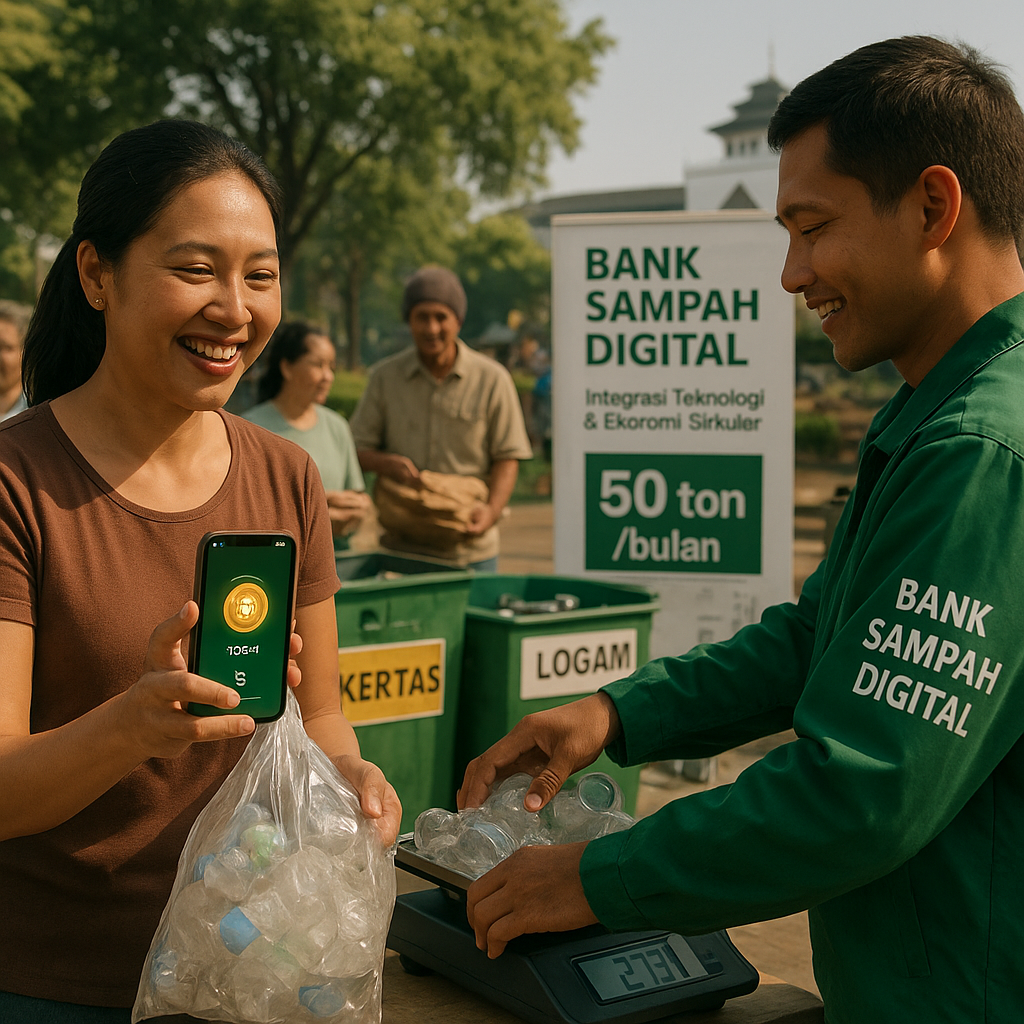 Bank Sampah Digital Berbasis Token di Kota Bandung