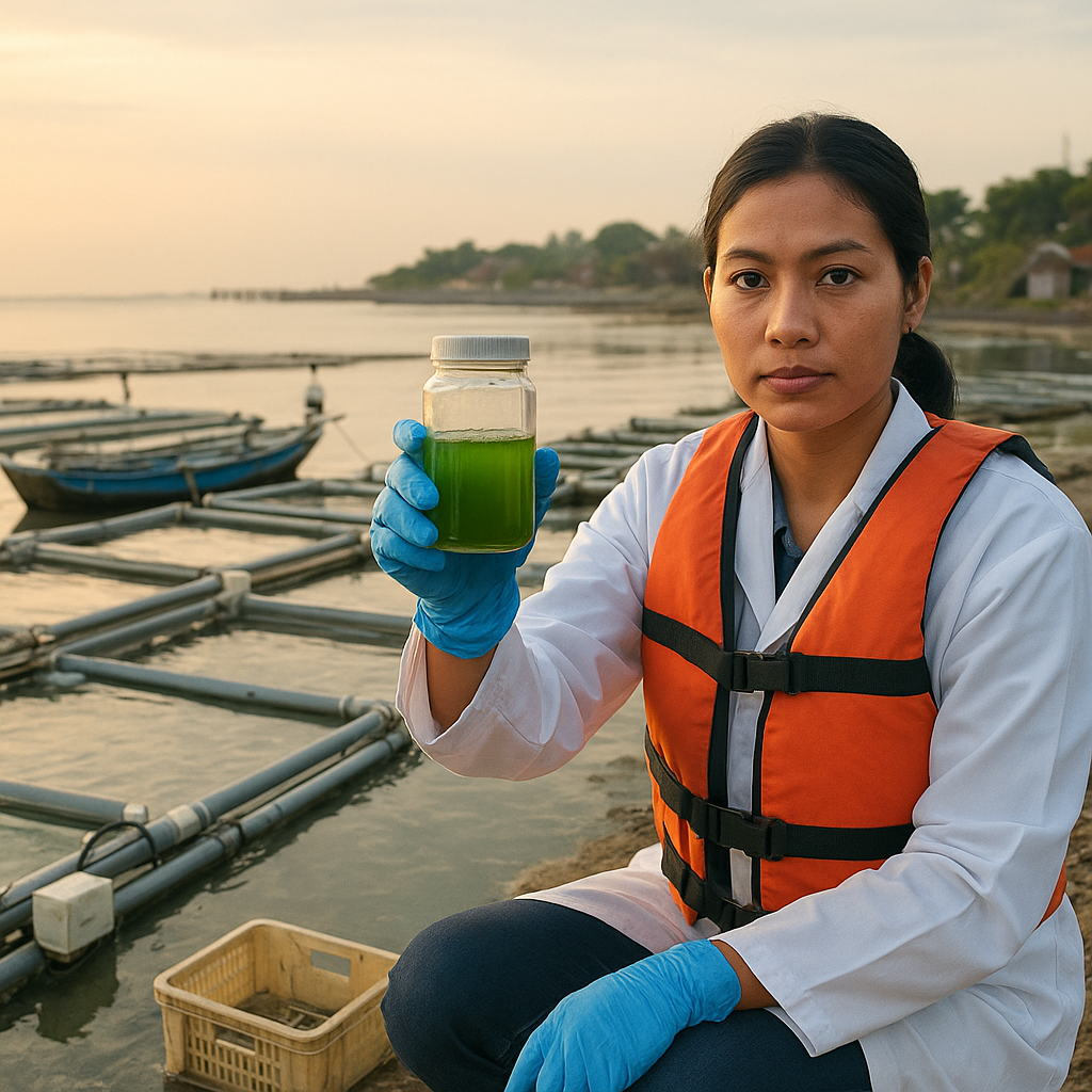 Biofuel dari Mikroalga di Pesisir Jawa Timur untuk Substitusi Solar