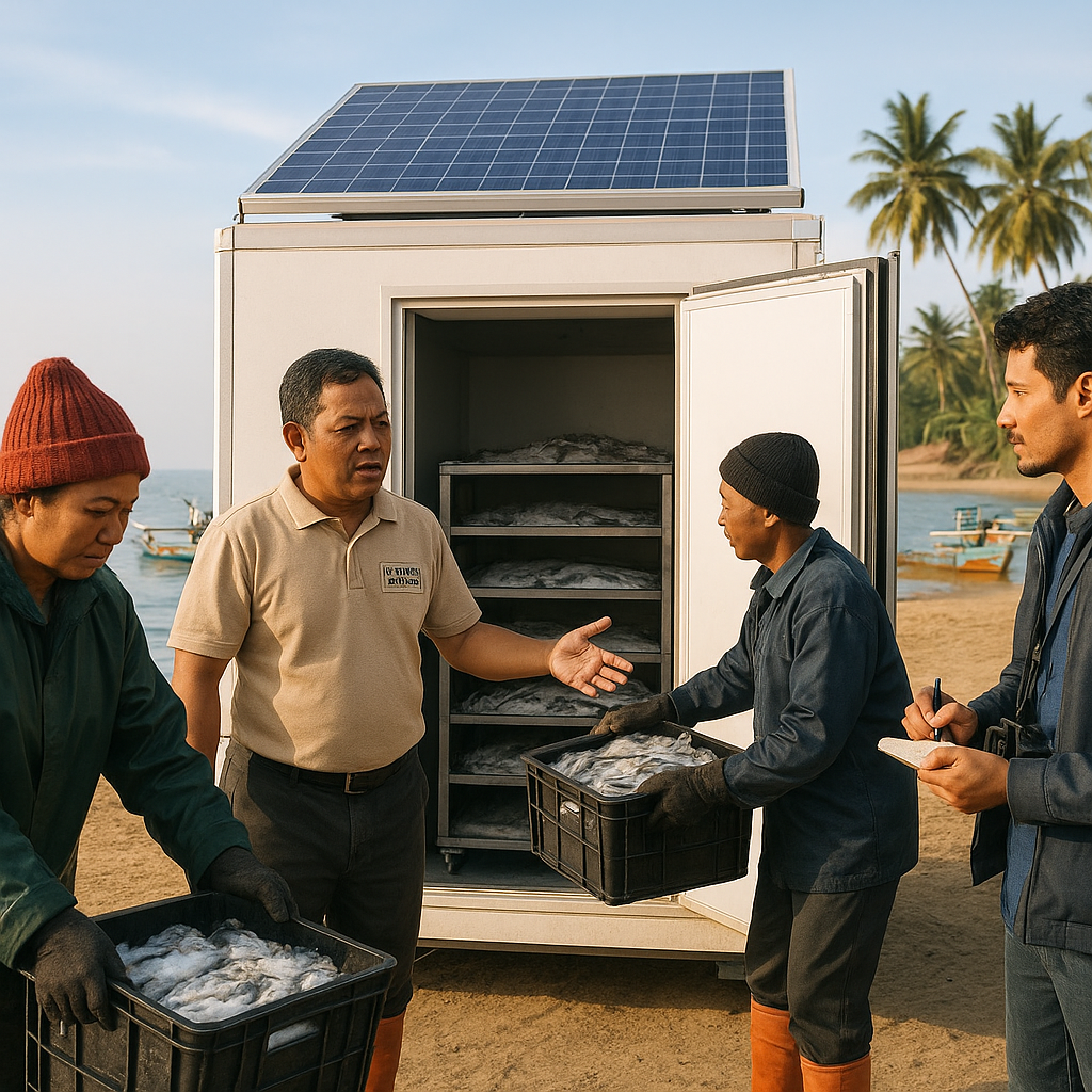 Koperasi Nelayan Adopsi Teknologi Cold Storage Tenaga Surya, Kurangi Susut Hasil Tangkap