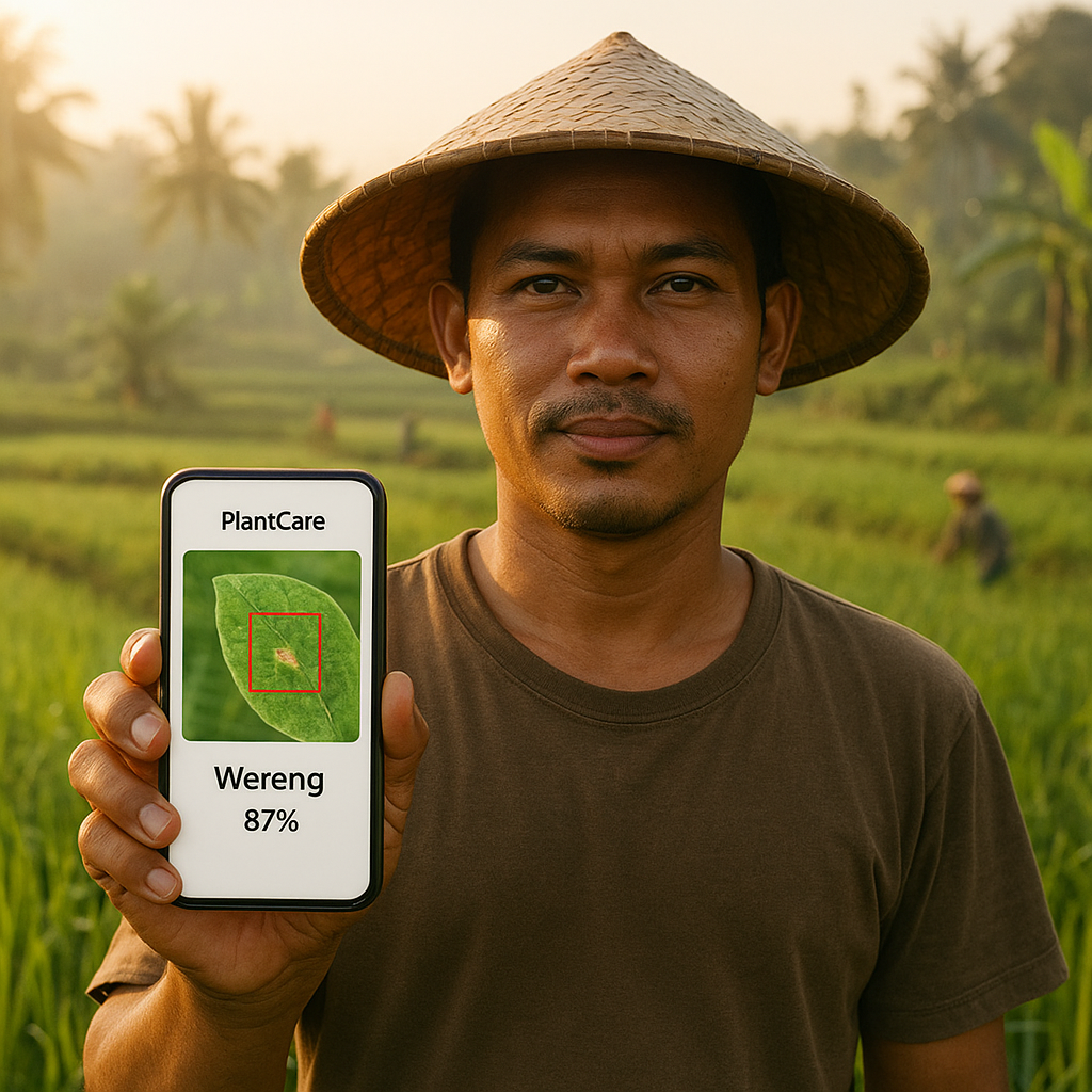 Aplikasi PlantCare Bantu Petani Deteksi Hama Secara Dini