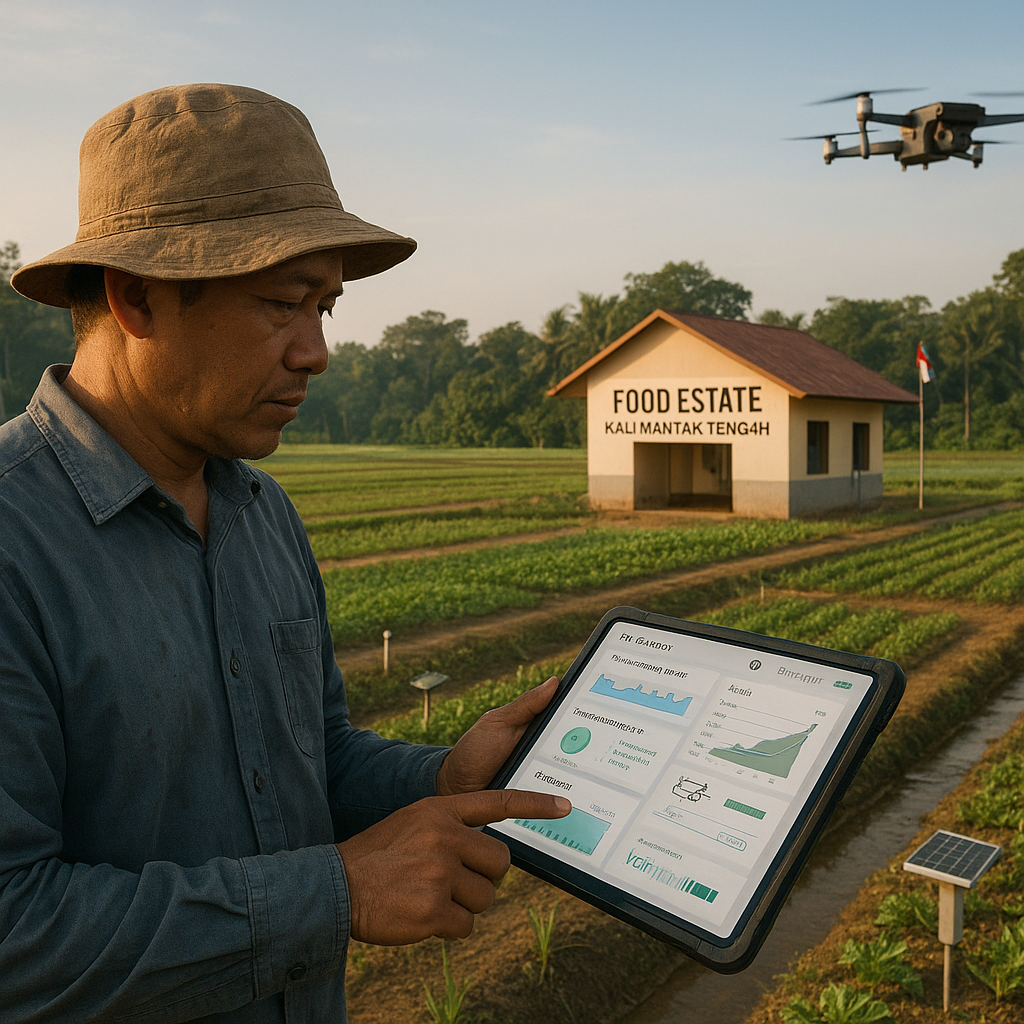 Program "Food Estate" di Kalimantan Tengah dengan Teknologi Smart Farming