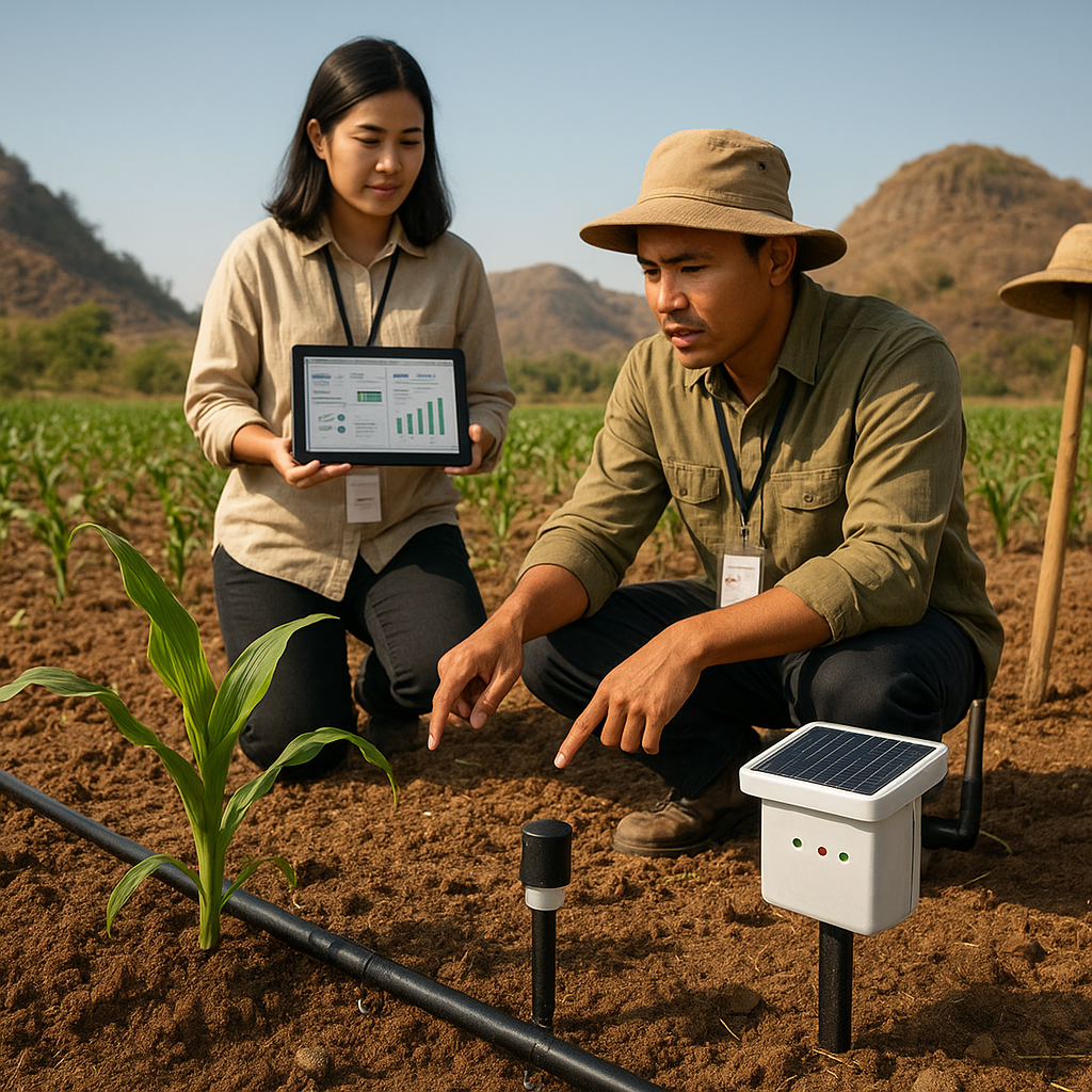 Sistem Irigasi Hemat Air Berbasis IoT di Lahan Kering Gunungkidul