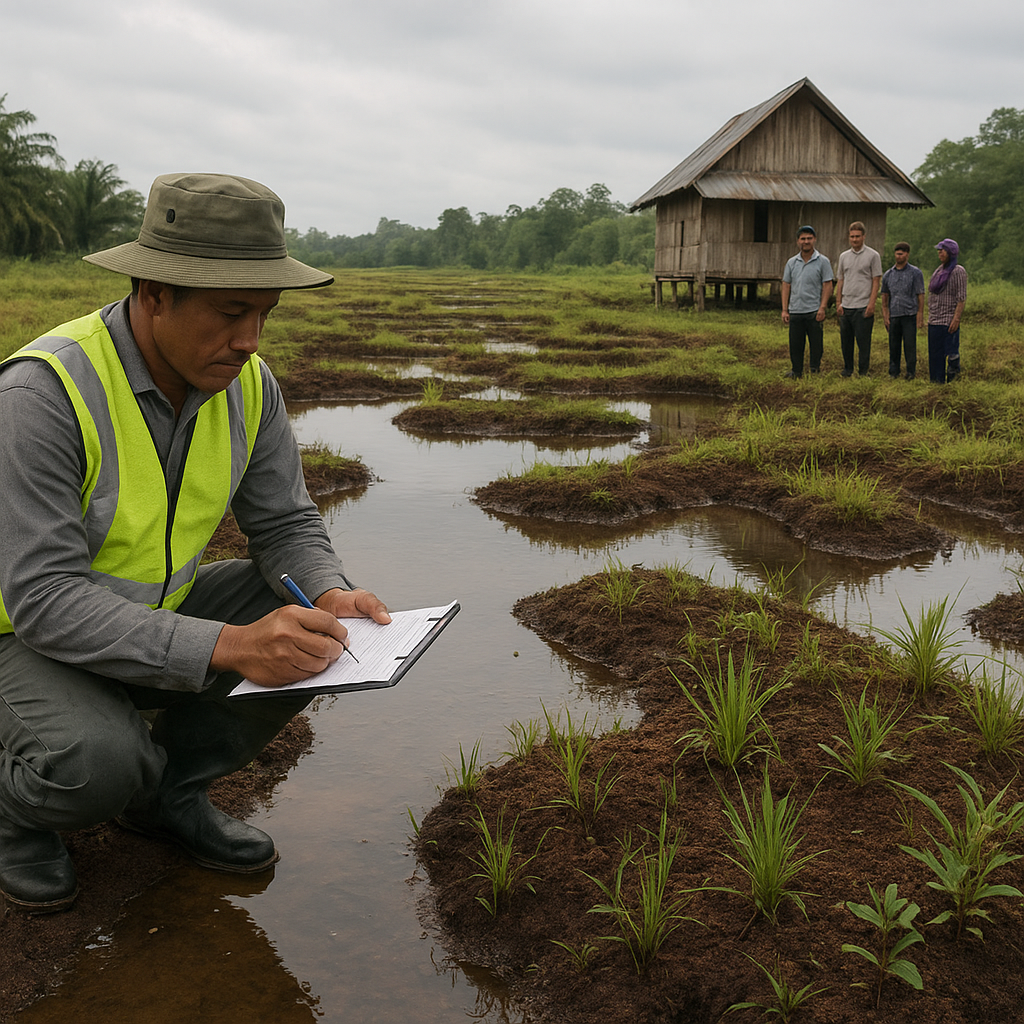 Restorasi Gambut dengan Sistem Kanal Bercak di Riau: Mencegah Kebakaran Hutan