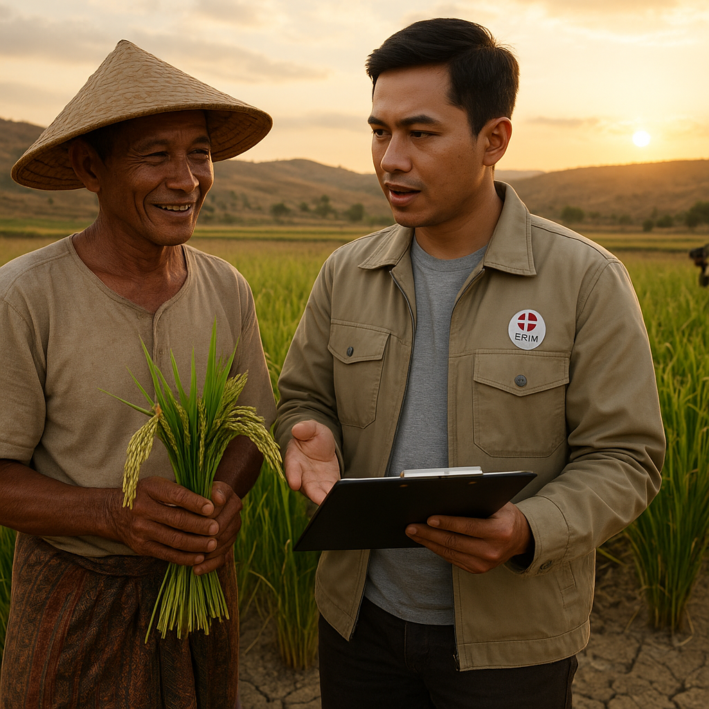 Varietas Padi Tahan Kekeringan Ciptaan BRIN Tingkatkan Produksi di Lahan Tadah Hujan