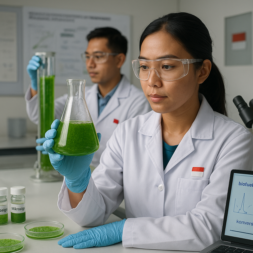 Pengembangan Biofuel dari Mikroalga oleh Peneliti Indonesia