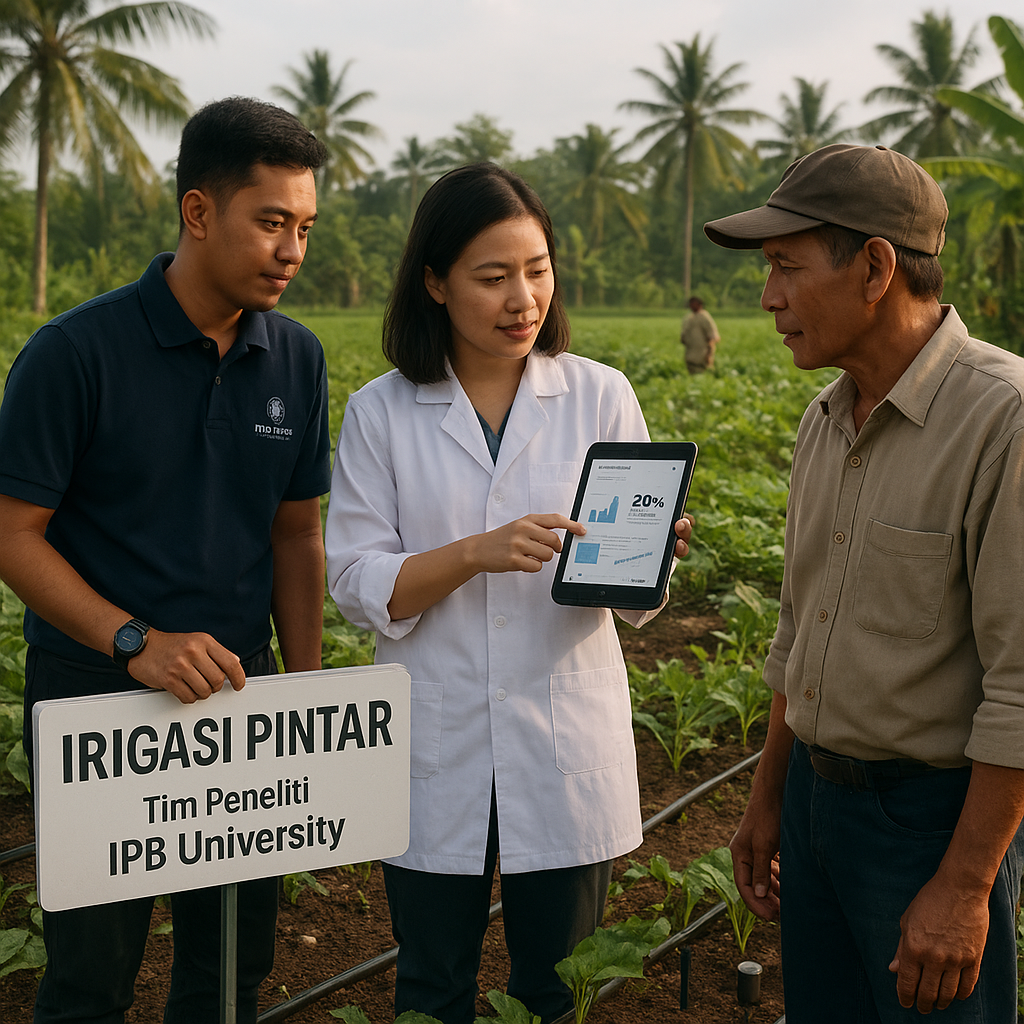 Irigasi Pintar Berbasis Sensor Hemat Air
