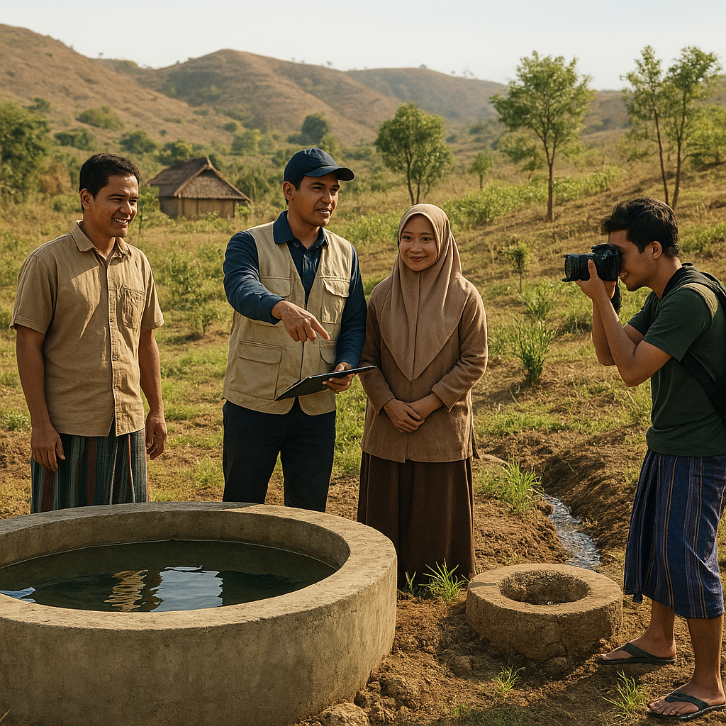Teknologi 'Water Harvesting' Kembalikan Mata Air di Lombok Tengah setelah Kekeringan Panjang