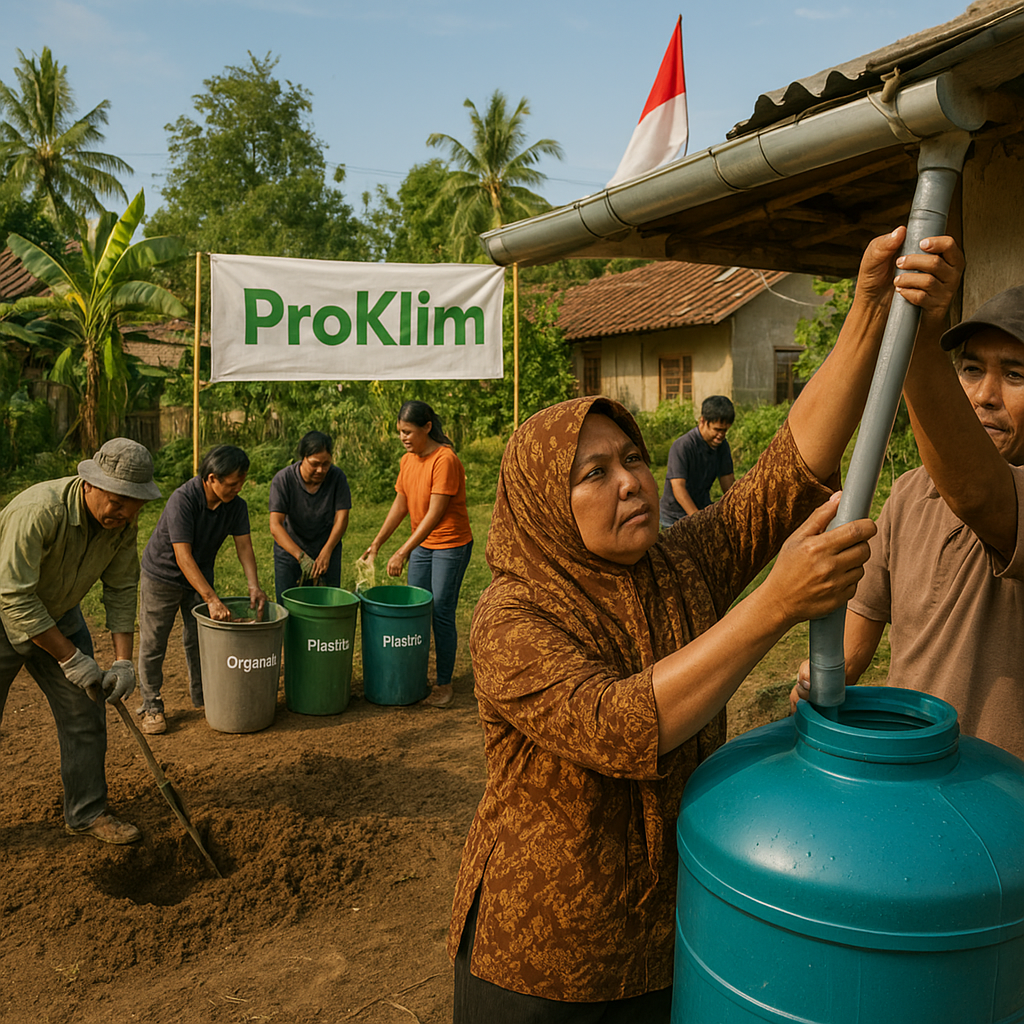 ProKlim Jadi Garda Terdepan Adaptasi Perubahan Iklim Berbasis Komunitas