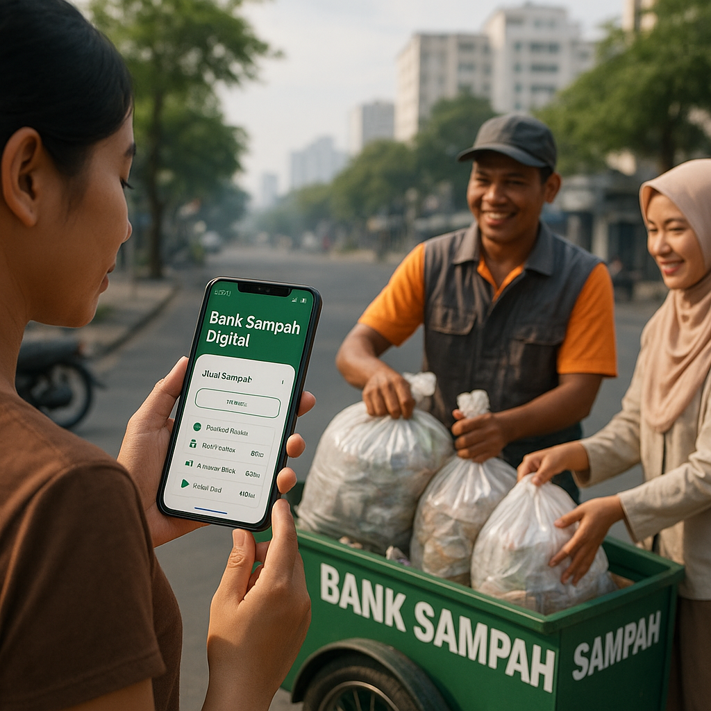 Aplikasi Bank Sampah Digital Dorong Ekonomi Sirkular di Perkotaan