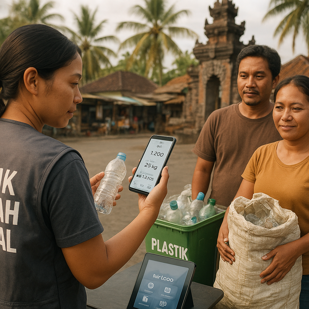 Inisiatif 'Bank Sampah Digital' di Bali Mengintegrasikan Pengelolaan Limbah dengan Teknologi