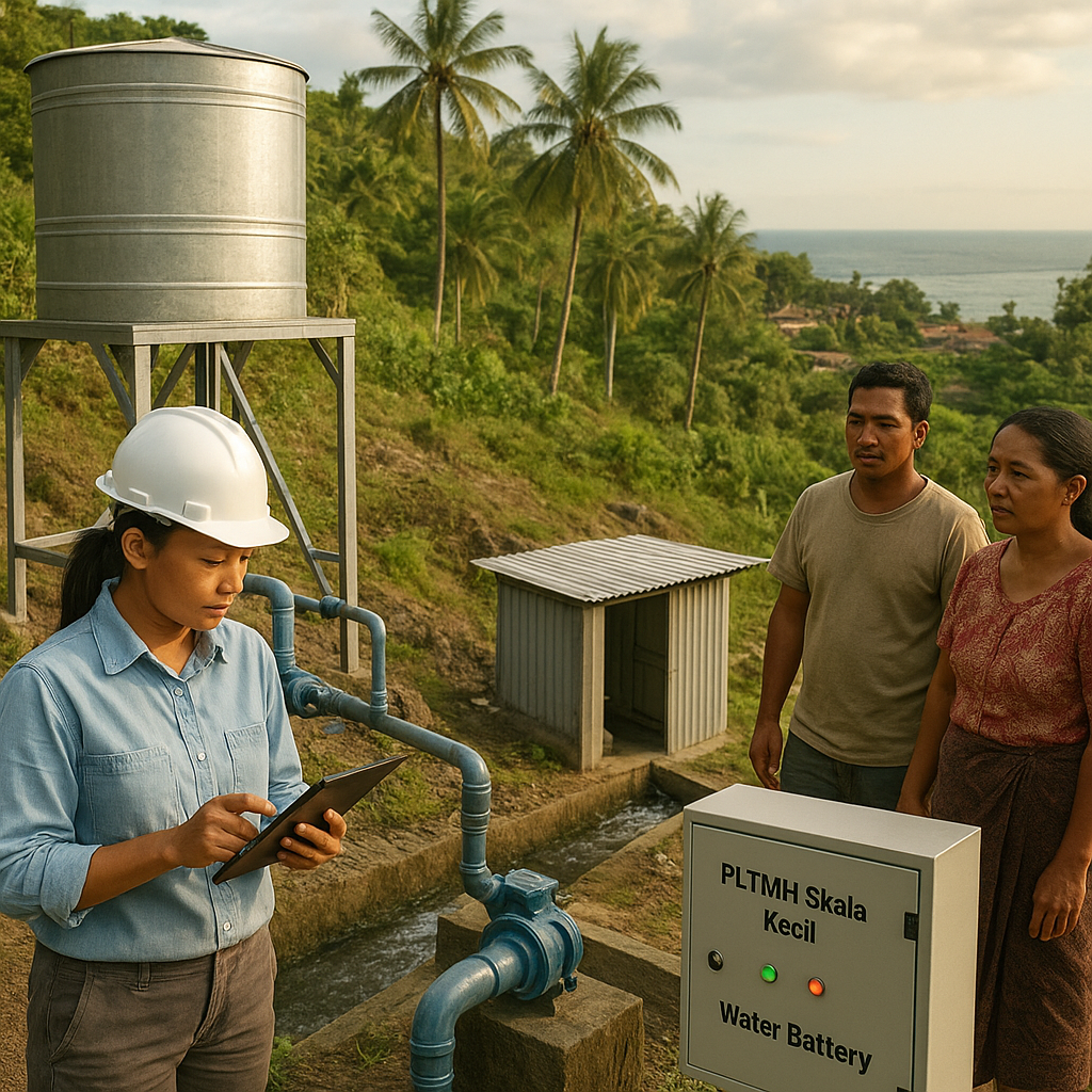 Teknologi 'Water Battery' Skala Kecil: Solusi Penyimpanan Energi untuk Pulau Terpencil