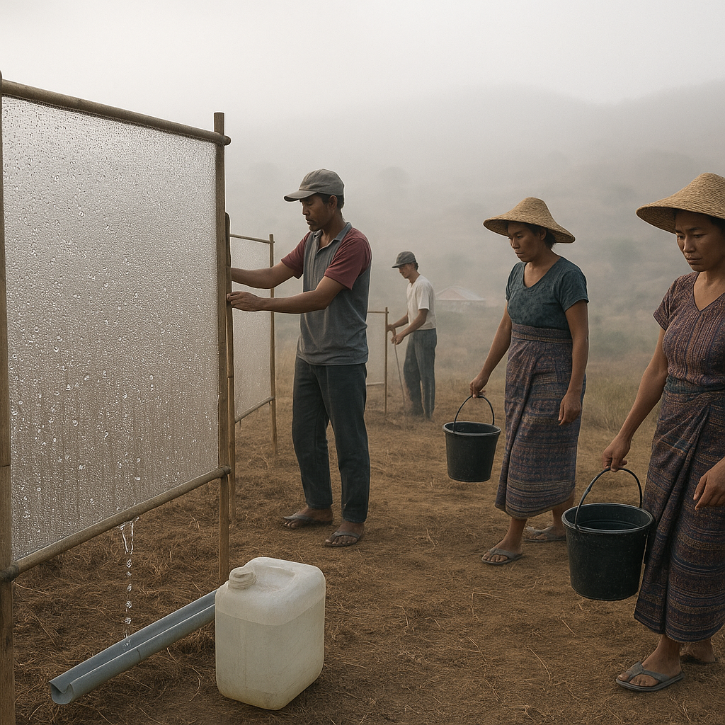 Pemanenan Air Kabut: Teknologi Sederhana Atasi Krisis Air di Lahan Kering NTT