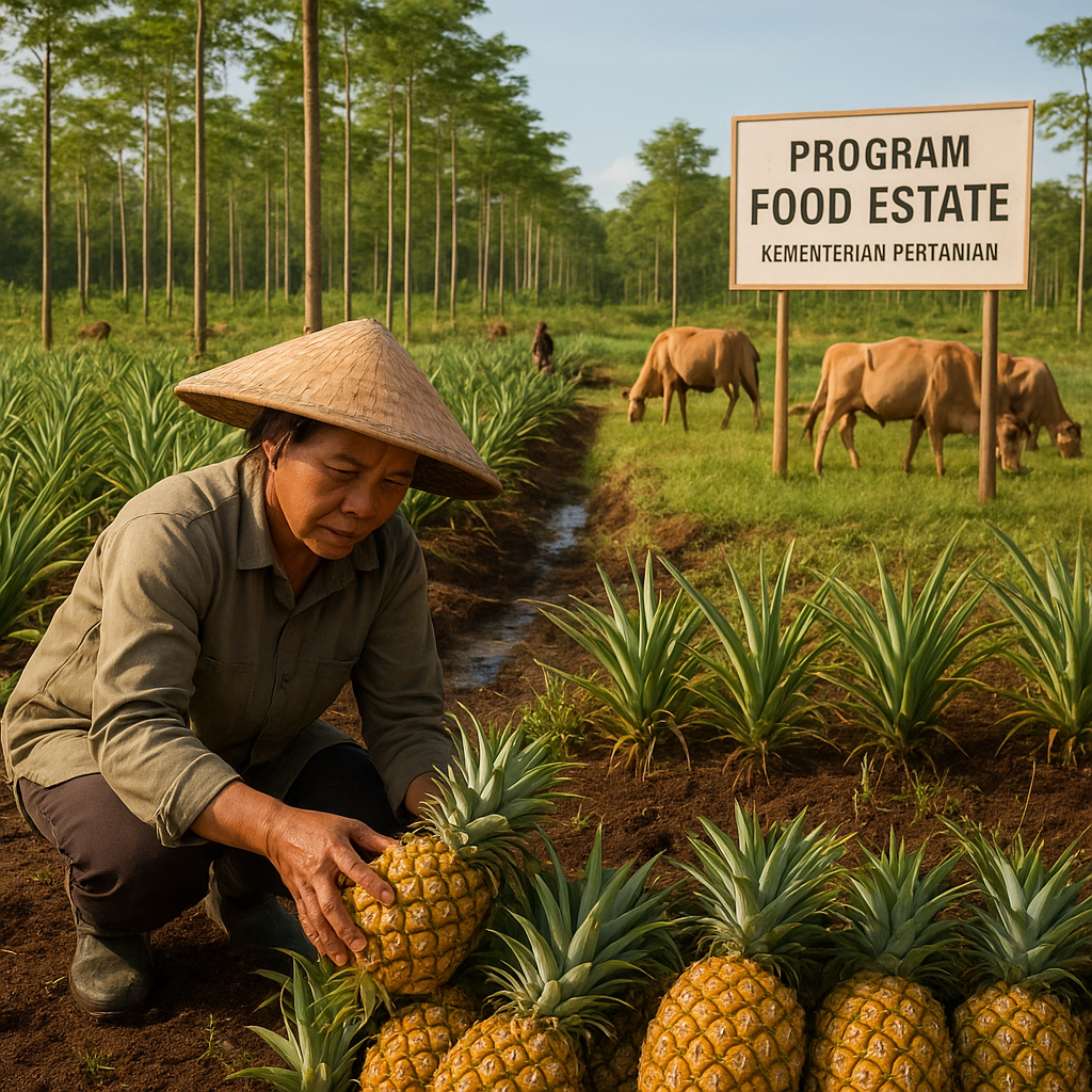 Program 'Food Estate' Adaptif: Integrasi Hortikultura & Peternakan di Lahan Gambut