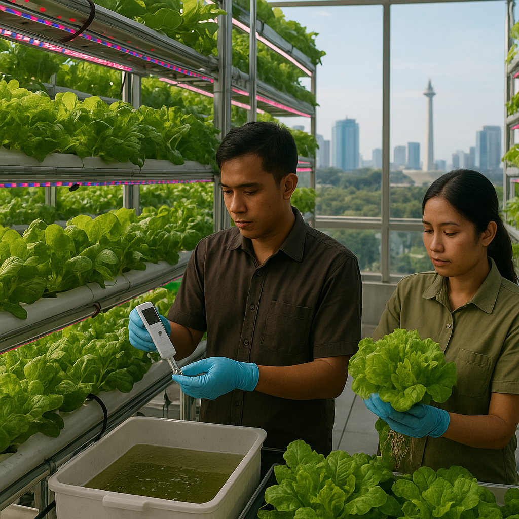 Vertical Farming di Tengah Kota: Solusi Pangan Lokal dan Pengurangan Emisi Transportasi