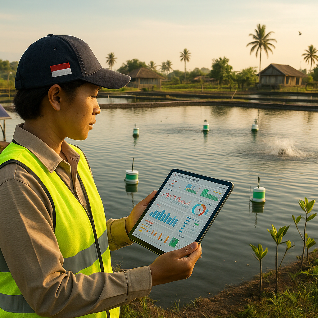 Sistem IoT untuk Monitoring Kualitas Air dan Pengelolaan Tambak Udang Ramah Lingkungan